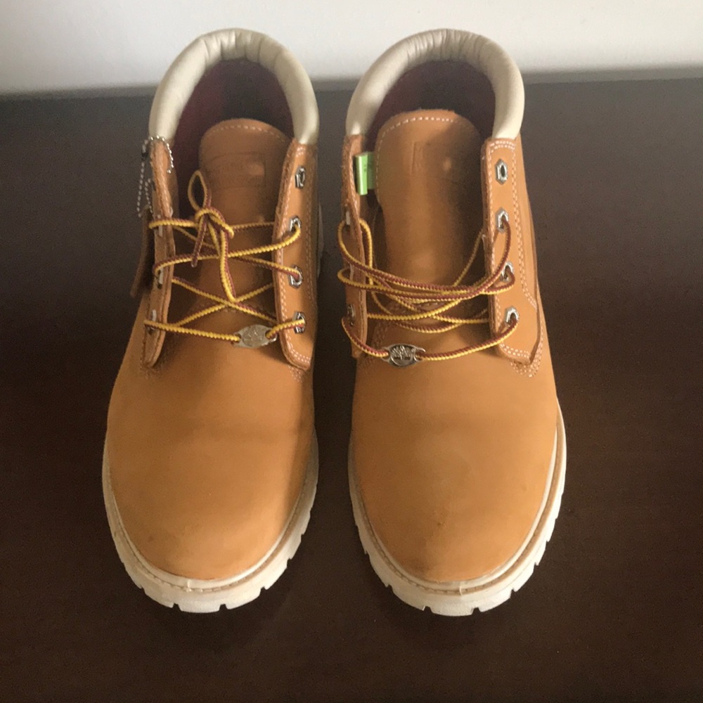 Tan Timberlands